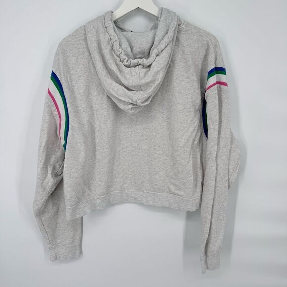 Nike Gray Hoodie Long-Sleeved Graphic Pull-Over Hoodie Medium - Picture 4 of 7